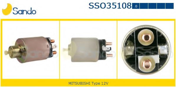 MITSUBISHI M371X60171 Solenoid Switch, starter